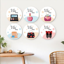 Load image into Gallery viewer, Mini Paint by Numbers Set - Discs Ø20cm (6 pieces) - Little Luxuries