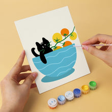 Load image into Gallery viewer, Mini Paint by Numbers Set 15x20cm (6 pieces) - Cat-o-mato Kitchen