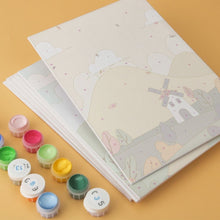 Load image into Gallery viewer, Mini Paint by Numbers Set 15x20cm (6 pieces) - Four Seasons Journey