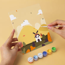 Load image into Gallery viewer, Mini Paint by Numbers Set 15x20cm (6 pieces) - Four Seasons Journey