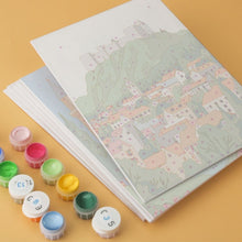 Load image into Gallery viewer, Mini Paint by Numbers Set 15x20cm (6 pieces) - World in Color