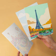 Load image into Gallery viewer, Mini Paint by Numbers Set 15x20cm (6 pieces) - World in Color