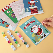 Load image into Gallery viewer, Mini Paint by Numbers Set 15x20cm (6 pieces) - Holiday Characters