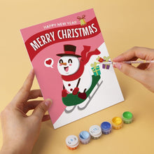Load image into Gallery viewer, Mini Paint by Numbers Set 15x20cm (6 pieces) - Holiday Characters
