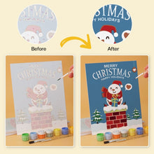 Load image into Gallery viewer, Mini Paint by Numbers Set 15x20cm (6 pieces) - Holiday Characters