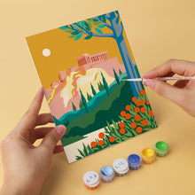 Load image into Gallery viewer, Mini Paint by Numbers Set 15x20cm (6 pieces) - Seaside Journeys