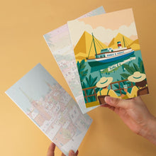 Load image into Gallery viewer, Mini Paint by Numbers Set 15x20cm (6 pieces) - Seaside Journeys