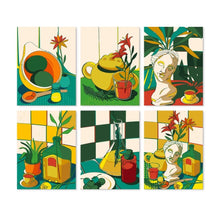 Load image into Gallery viewer, Mini Paint by Numbers Set 15x20cm (6 pieces) - Sculpted Moments Figured'Art