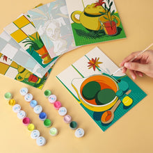 Load image into Gallery viewer, Mini Paint by Numbers Set 15x20cm (6 pieces) - Sculpted Moments