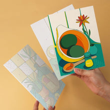Load image into Gallery viewer, Mini Paint by Numbers Set 15x20cm (6 pieces) - Sculpted Moments