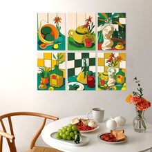 Load image into Gallery viewer, Mini Paint by Numbers Set 15x20cm (6 pieces) - Sculpted Moments