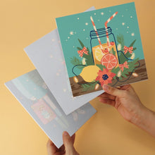Load image into Gallery viewer, Mini Paint by Numbers Set 20x20cm (6 pieces) - Enchanted Christmas