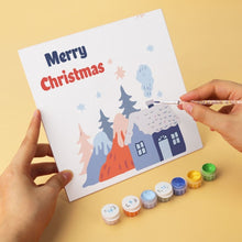 Load image into Gallery viewer, Mini Paint by Numbers Set 20x20cm (6 pieces) - Classic Holiday