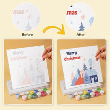 Load image into Gallery viewer, Mini Paint by Numbers Set 20x20cm (6 pieces) - Classic Holiday