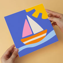 Load image into Gallery viewer, Mini Paint by Numbers Set 20x20cm (6 pieces) - Summer Shapes