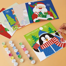 Load image into Gallery viewer, Mini Paint by Numbers Set 20x20cm (6 pieces) - Bright Christmas Icons