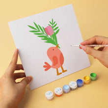 Load image into Gallery viewer, Mini Paint by Numbers Set 20x20cm (6 pieces) - Spring Bouquet