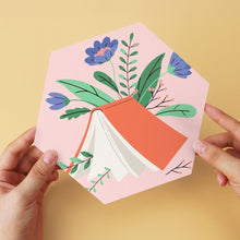 Load image into Gallery viewer, Mini Paint by Numbers Set - Hexagons (6 pieces) - Books in Bloom