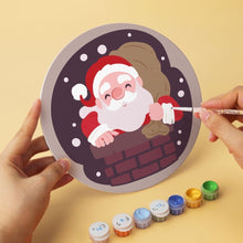 Load image into Gallery viewer, Mini Paint by Numbers Set - Discs Ø20cm (6 pieces) - Merry and Sweet