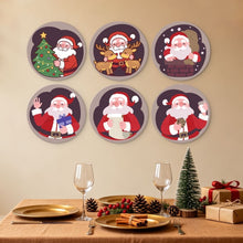 Load image into Gallery viewer, Mini Paint by Numbers Set - Discs Ø20cm (6 pieces) - Merry and Sweet