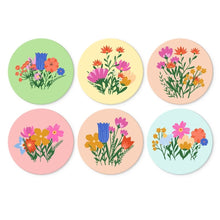 Load image into Gallery viewer, Mini Paint by Numbers Set - Discs Ø20cm (6 pieces) - The Secret Garden Figured'Art