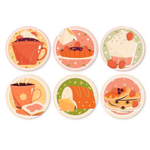 Load image into Gallery viewer, Mini Paint by Numbers Set - Discs Ø20cm (6 pieces) - Sweet Season Figured'Art