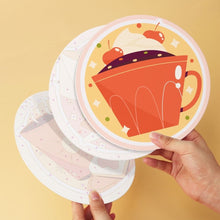 Load image into Gallery viewer, Mini Paint by Numbers Set - Discs Ø20cm (6 pieces) - Sweet Season