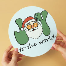 Load image into Gallery viewer, Mini Paint by Numbers Set - Discs Ø20cm (6 pieces) - Warm Christmas Wishes