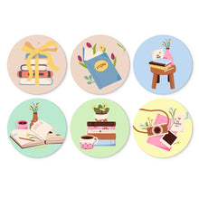 Load image into Gallery viewer, Mini Paint by Numbers Set - Discs Ø20cm (6 pieces) - Little Creative Rituals Figured'Art