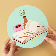 Load image into Gallery viewer, Mini Paint by Numbers Set - Discs Ø20cm (6 pieces) - Little Creative Rituals