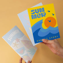 Load image into Gallery viewer, Mini Paint by Numbers Set 15x20cm (6 pieces) - Summer Vibes 2