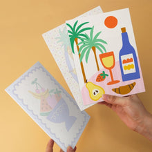 Load image into Gallery viewer, Mini Paint by Numbers Set 15x20cm (6 pieces) - Summer Mood Board