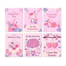 Load image into Gallery viewer, Mini Paint by Numbers Set 15x20cm (6 pieces) - Love Letters Figured'Art