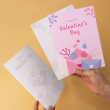 Load image into Gallery viewer, Mini Paint by Numbers Set 15x20cm (6 pieces) - Love Letters