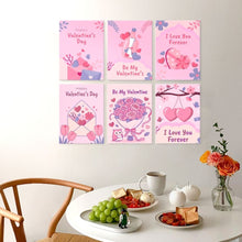 Load image into Gallery viewer, Mini Paint by Numbers Set 15x20cm (6 pieces) - Love Letters