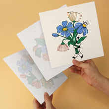 Load image into Gallery viewer, Mini Paint by Numbers Set 20x20cm (6 pieces) - Handpicked Blooms