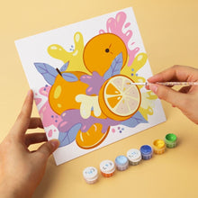 Load image into Gallery viewer, Mini Paint by Numbers Set 20x20cm (6 pieces) - Sweet Harvest