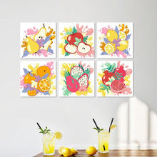 Load image into Gallery viewer, Mini Paint by Numbers Set 20x20cm (6 pieces) - Sweet Harvest