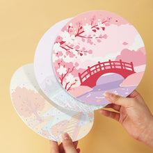 Load image into Gallery viewer, Mini Paint by Numbers Set - Discs Ø20cm (6 pieces) - Dreamy Landscapes 1
