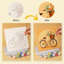 Load image into Gallery viewer, Mini Paint by Numbers Set 20x20cm (6 pieces) - Retro Rides