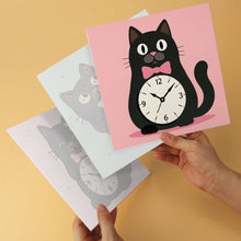 Load image into Gallery viewer, Mini Paint by Numbers Set 20x20cm (6 pieces) - Tick Tock Cats