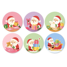 Load image into Gallery viewer, Mini Paint by Numbers Set - Discs Ø20cm (6 pieces) - Merry Little Moments Figured'Art