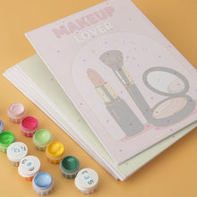 Load image into Gallery viewer, Mini Paint by Numbers Set 15x20cm (6 pieces) - Glam Squad