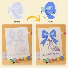 Load image into Gallery viewer, Mini Paint by Numbers Set 15x20cm (6 pieces) - Glam Steps