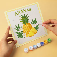 Load image into Gallery viewer, Mini Paint by Numbers Set 20x20cm (6 pieces) - Italian Orchard