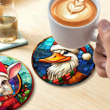 Load image into Gallery viewer, Paint by numbers 10cm Coasters (6 pieces) - Christmas Critters