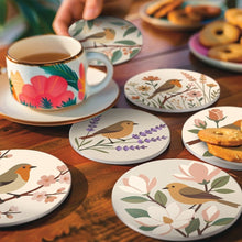 Load image into Gallery viewer, Paint by numbers 10cm Coasters (6 pieces) - Gentle Spring
