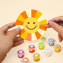 Load image into Gallery viewer, Paint by numbers 10cm Coasters (6 pieces) - Happy Pop Icons
