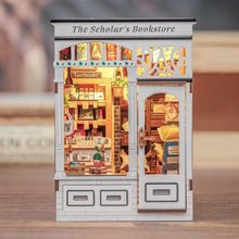 Load image into Gallery viewer, DIY Book Nook Kit - The Scholar's Bookstore