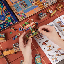 Load image into Gallery viewer, DIY Book Nook Kit  - Plaza de los Muertos